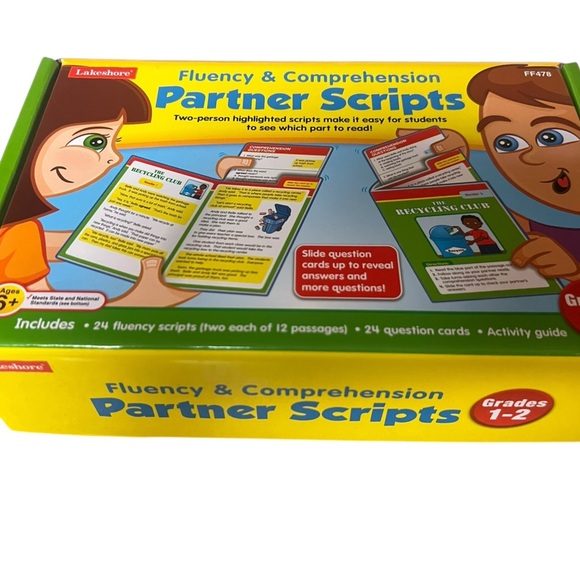Lakeshore Partner Scripts Fluency & Comprehension Set - Picture 1 of 6